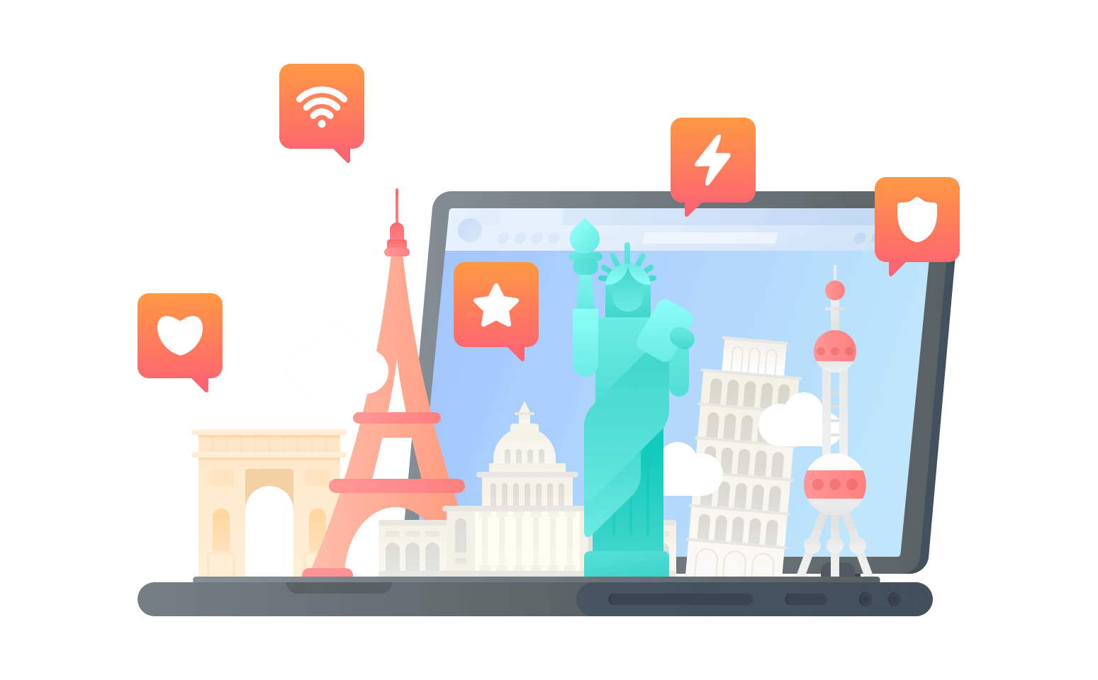 代理华为WeLink的回国vpn - 快帆加速器